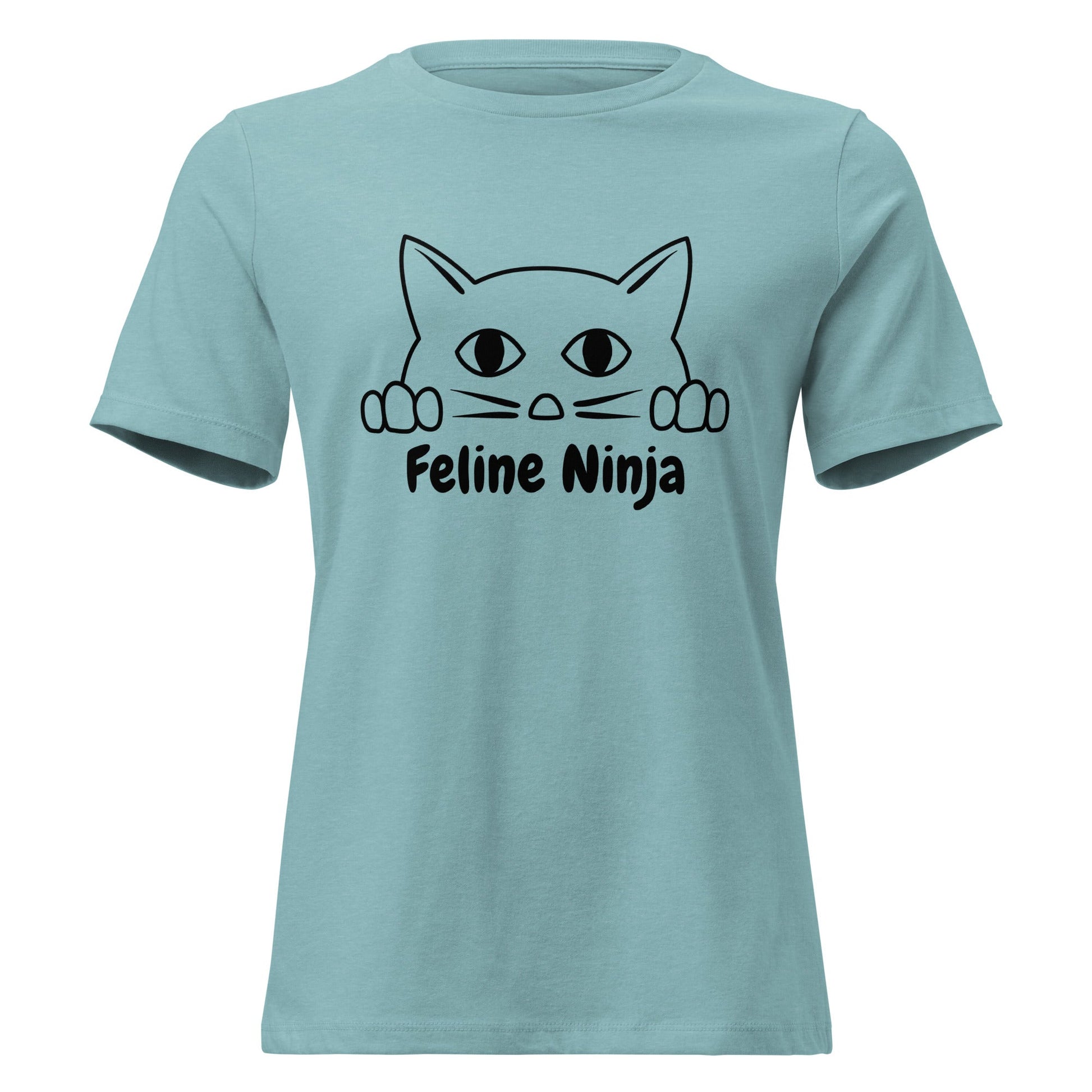 Feline Ninja Women's Relaxed Fit T-Shirt - Ruppy's Creations