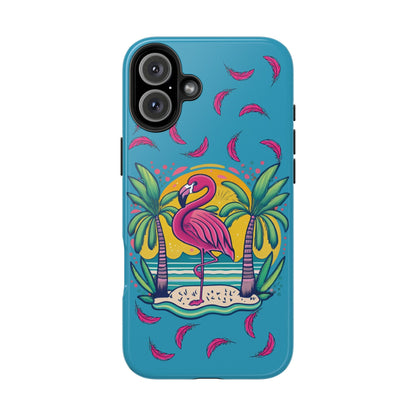Flamingos & Sunsets Tough Case Designed for iphone - Ruppy's Creations