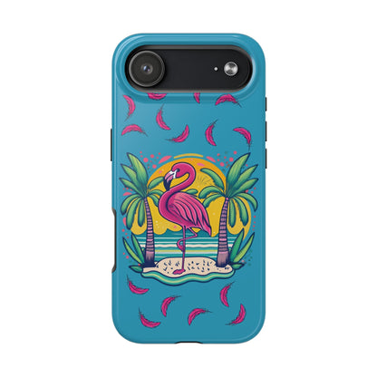 Flamingos & Sunsets Tough Case Designed for iphone - Ruppy's Creations