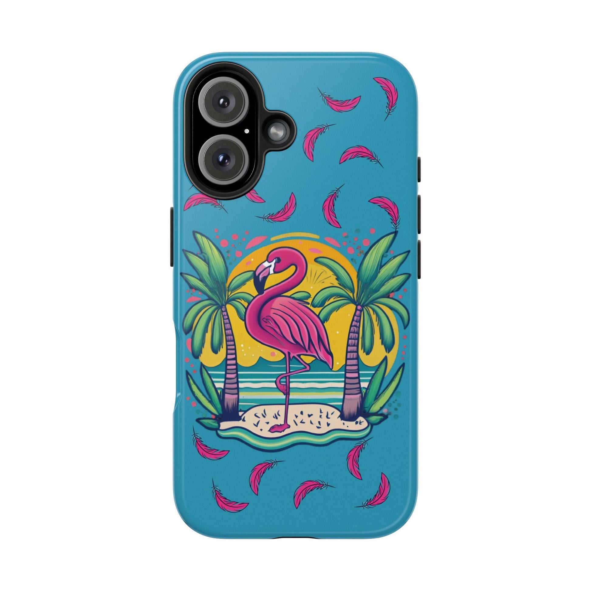 Flamingos & Sunsets Tough Case Designed for iphone - Ruppy's Creations
