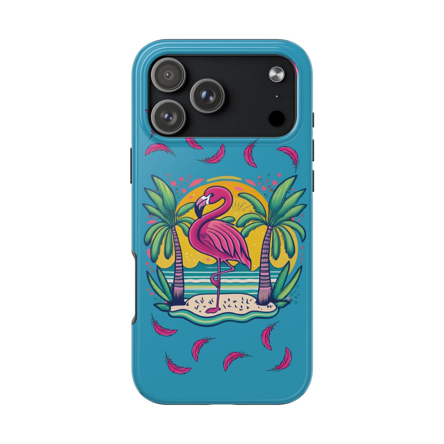 Flamingos & Sunsets Tough Case Designed for iphone - Ruppy's Creations