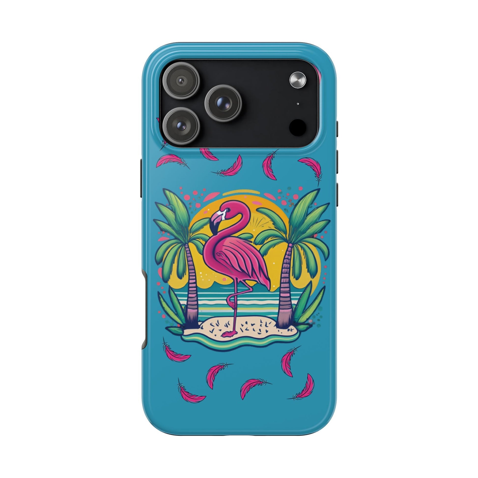 Flamingos & Sunsets Tough Case Designed for iphone - Ruppy's Creations