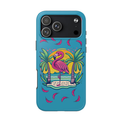 Flamingos & Sunsets Tough Case Designed for iphone - Ruppy's Creations