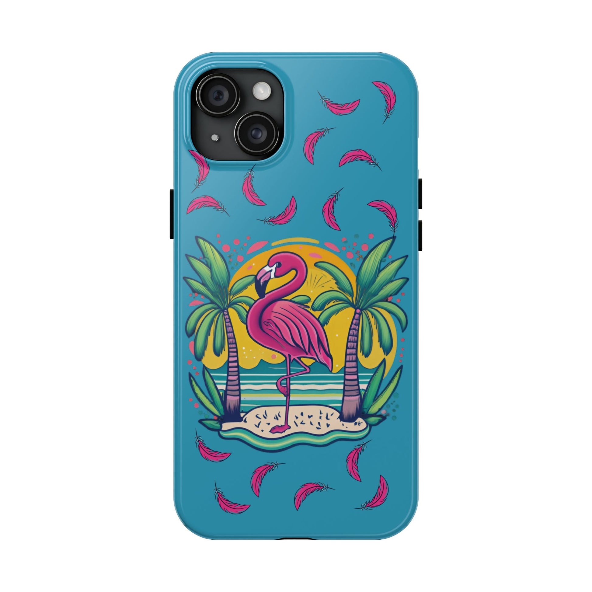 Flamingos & Sunsets Tough Case Designed for iphone - Ruppy's Creations
