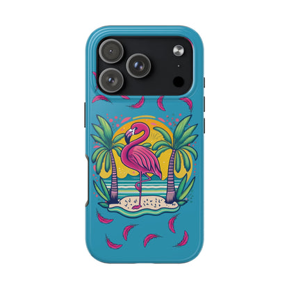 Flamingos & Sunsets Tough Case Designed for iphone - Ruppy's Creations
