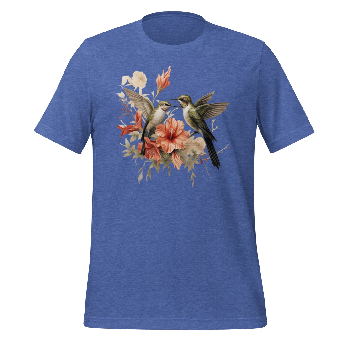 Floral Hummingbird Women's Short Sleeve T-shirt (sizes to 4x) - Ruppy's Creations