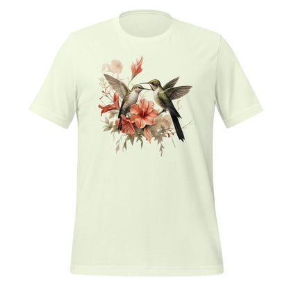 Floral Hummingbird Women's Short Sleeve T-shirt (sizes to 4x) - Ruppy's Creations