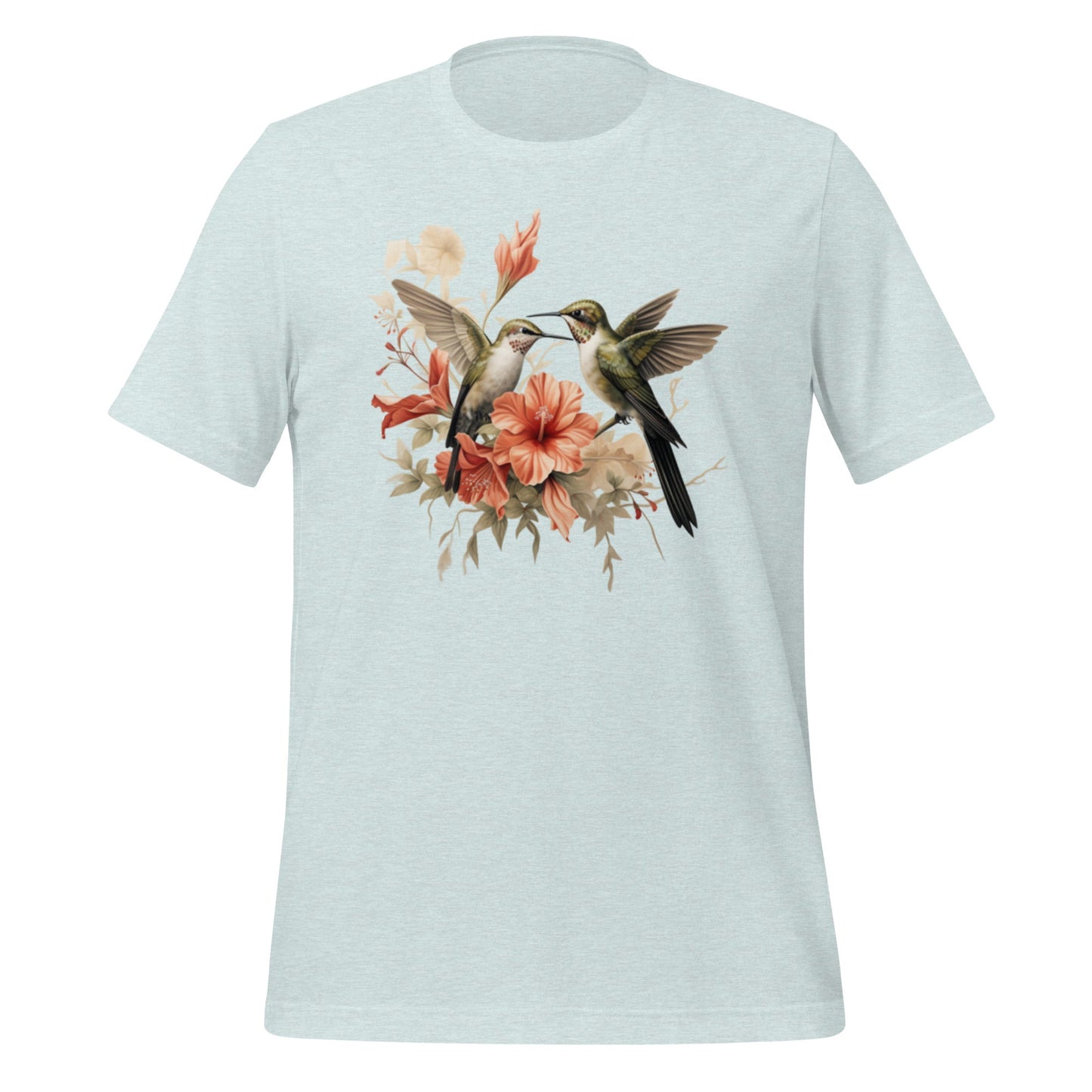 Floral Hummingbird Women's Short Sleeve T-shirt (sizes to 4x) - Ruppy's Creations