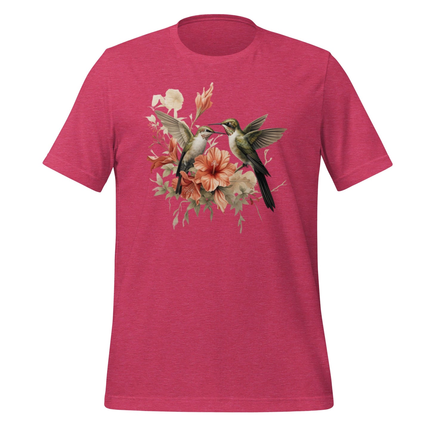 Floral Hummingbird Women's Short Sleeve T-shirt (sizes to 4x) - Ruppy's Creations
