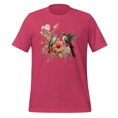 Floral Hummingbird Women's Short Sleeve T-shirt (sizes to 4x) - Ruppy's Creations