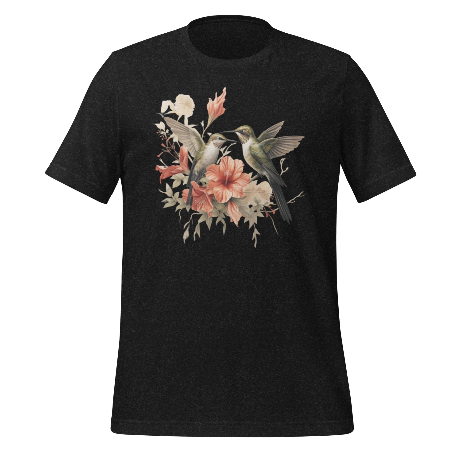 Floral Hummingbird Women's Short Sleeve T-shirt (sizes to 4x) - Ruppy's Creations