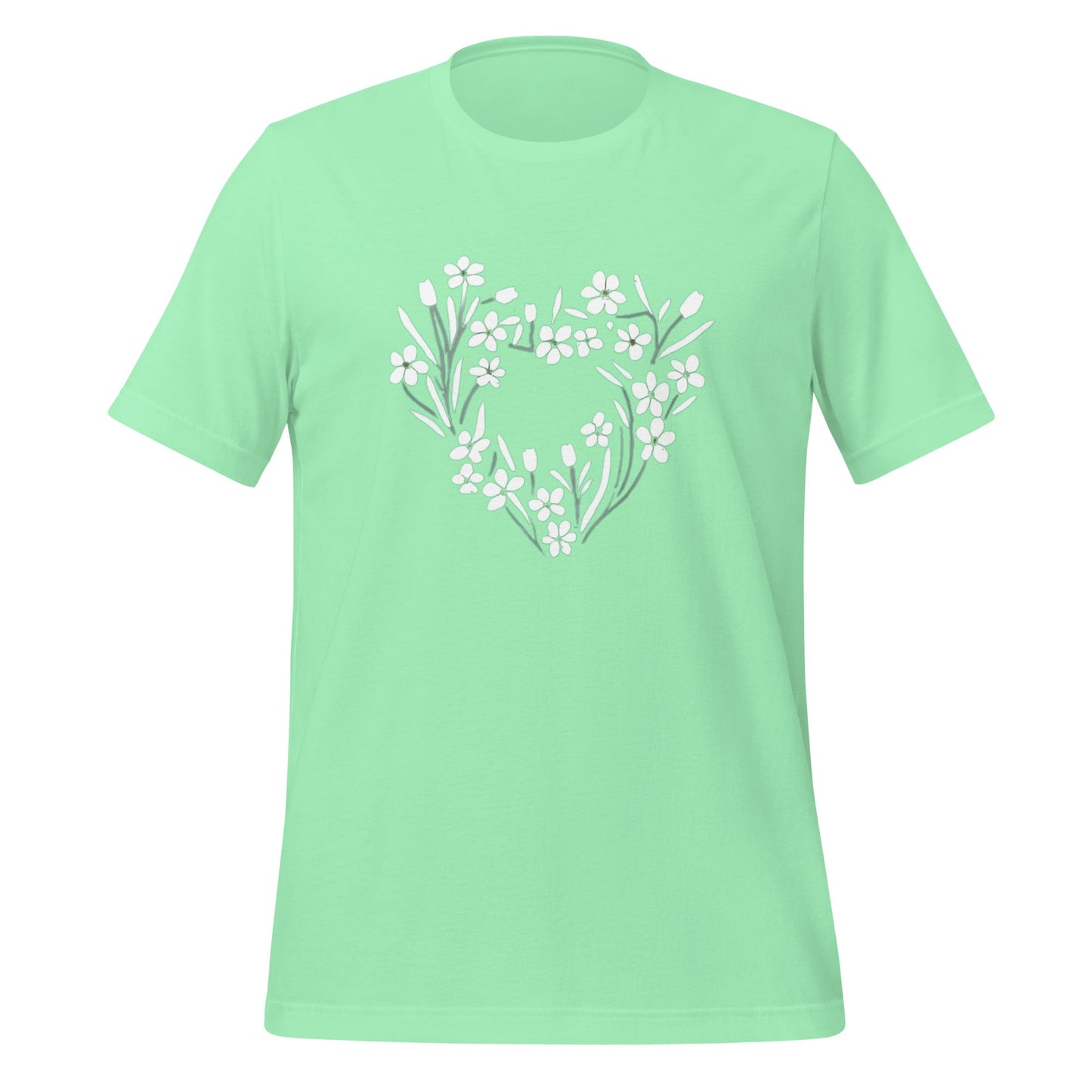 Flower Of my Heart Women's Lightweight T-shirt - Ruppy's Creations