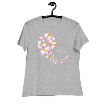 Flowing Petals Women's Relaxed T-Shirt - Ruppy's Creations