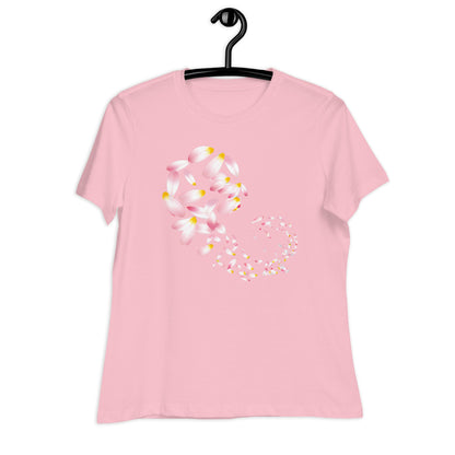 Flowing Petals Women's Relaxed T-Shirt - Ruppy's Creations