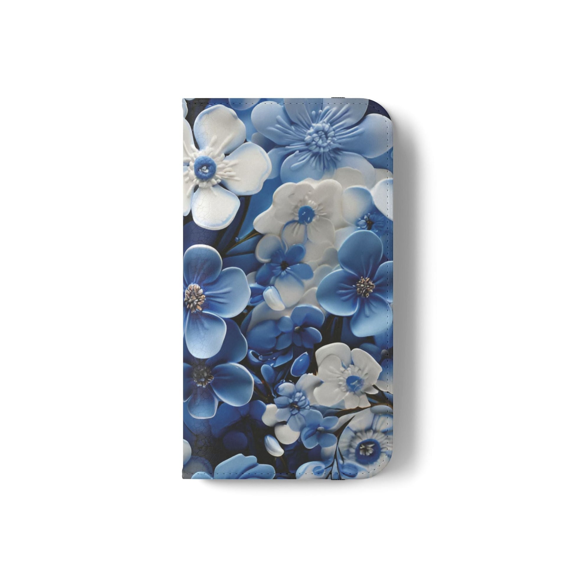 Forget - me - not Folio Phone Case For Apple iphone & Samsung Galaxy - Ruppy's Creations