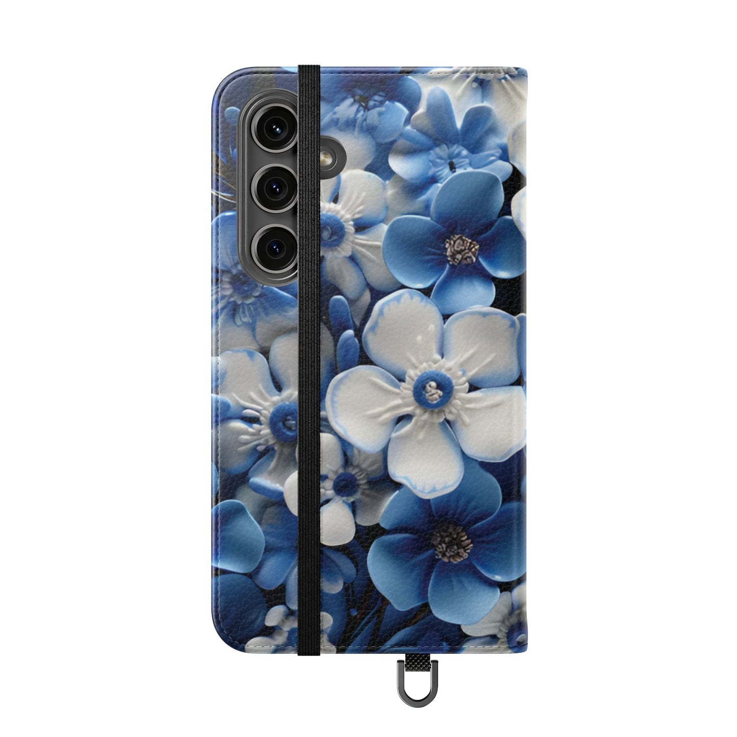 Forget - me - not Folio Phone Case For Apple iphone & Samsung Galaxy - Ruppy's Creations