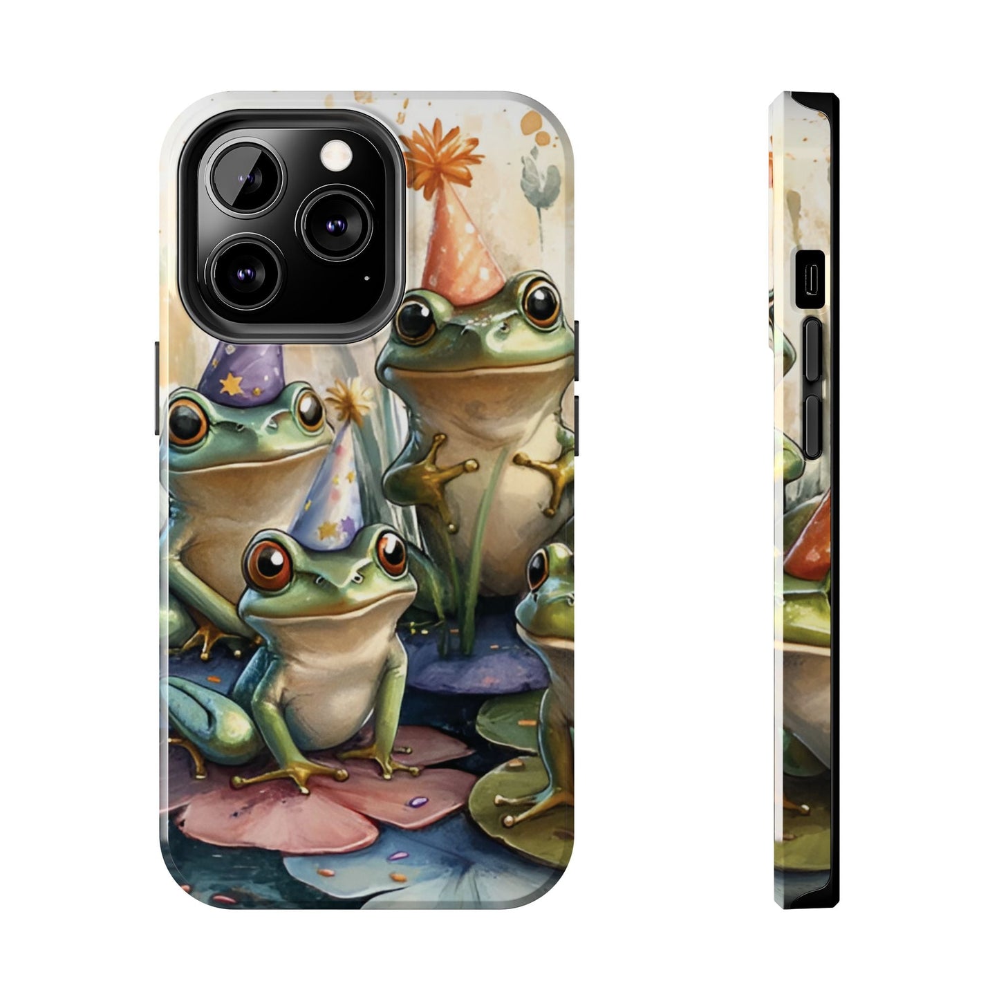 Frog Party Tough Case Designed for iphone - Ruppy's Creations