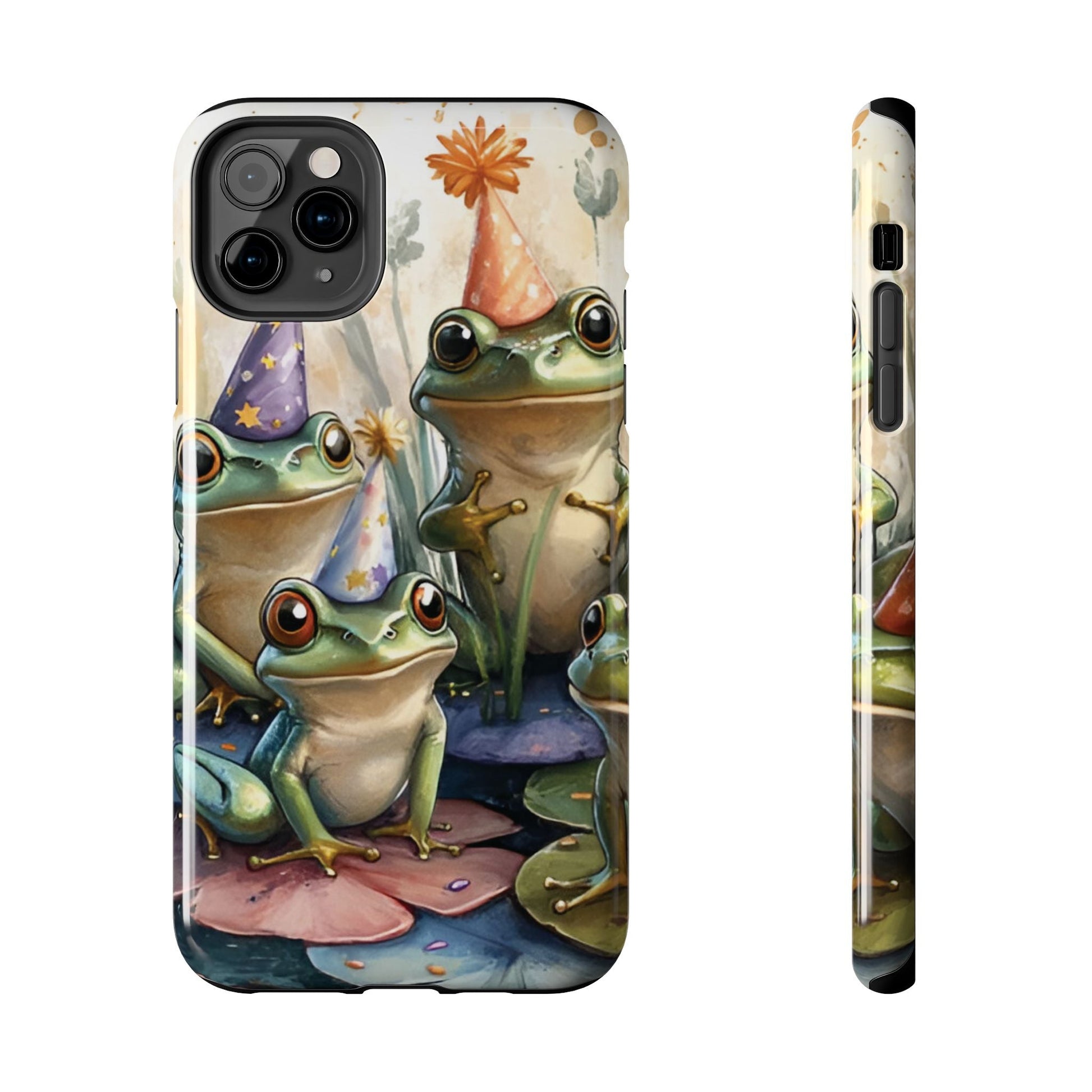 Frog Party Tough Case Designed for iphone - Ruppy's Creations
