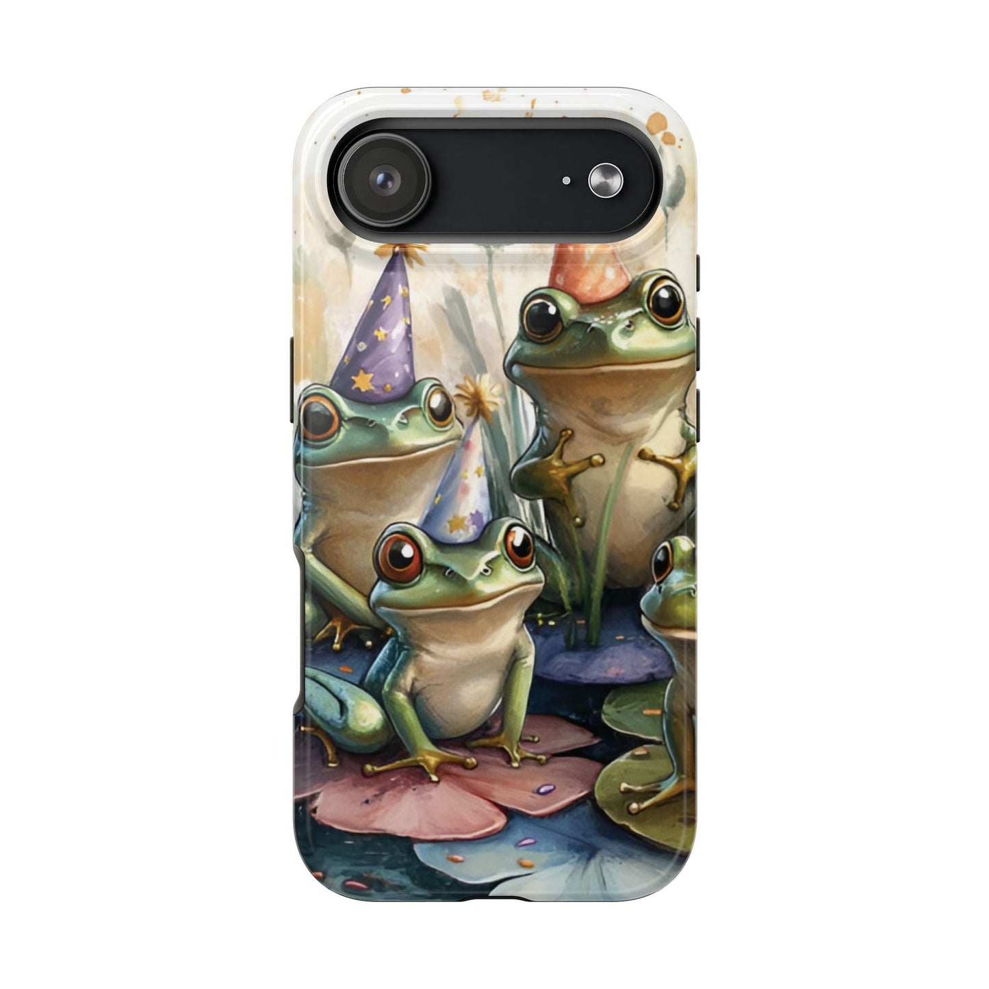 Frog Party Tough Case Designed for iphone - Ruppy's Creations
