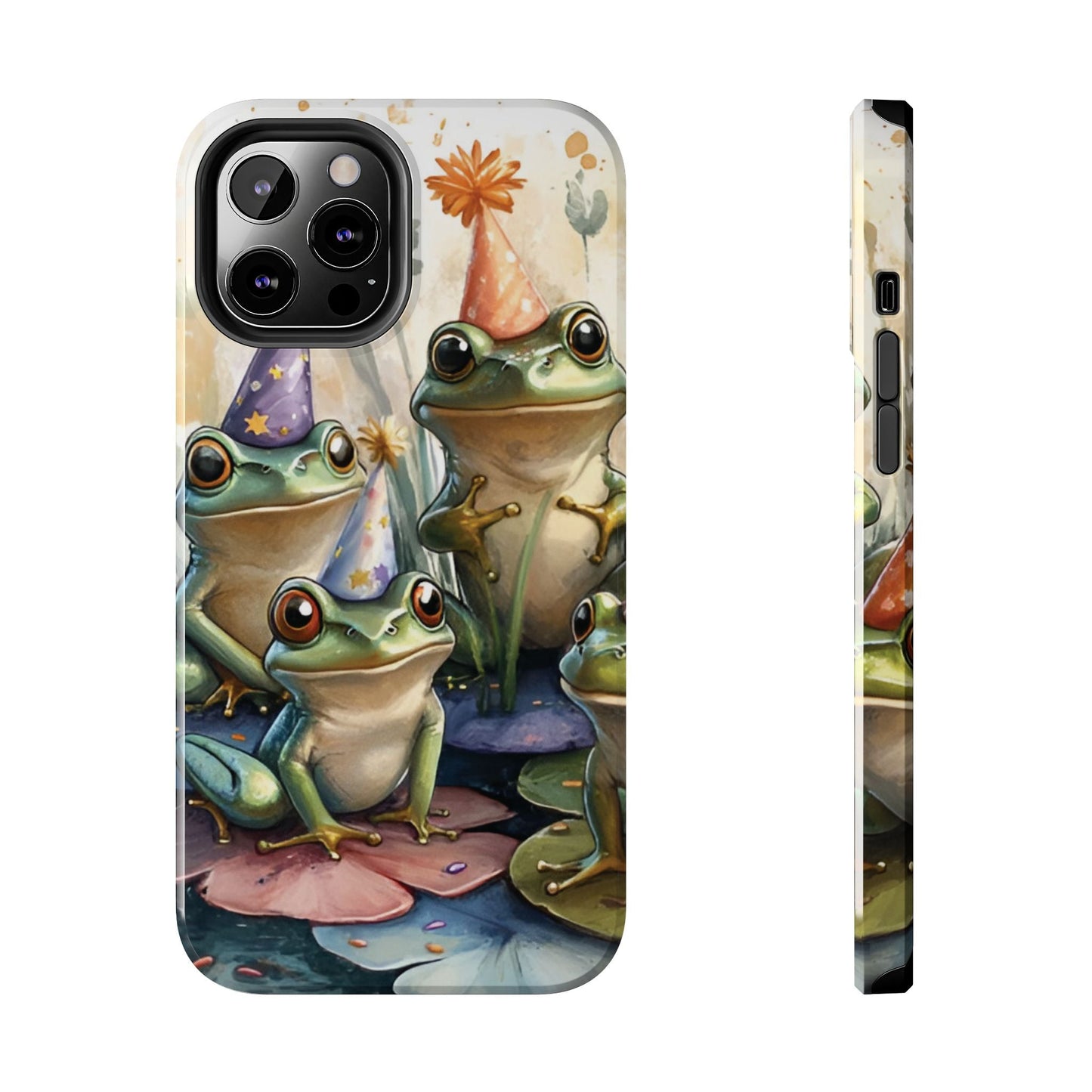 Frog Party Tough Case Designed for iphone - Ruppy's Creations