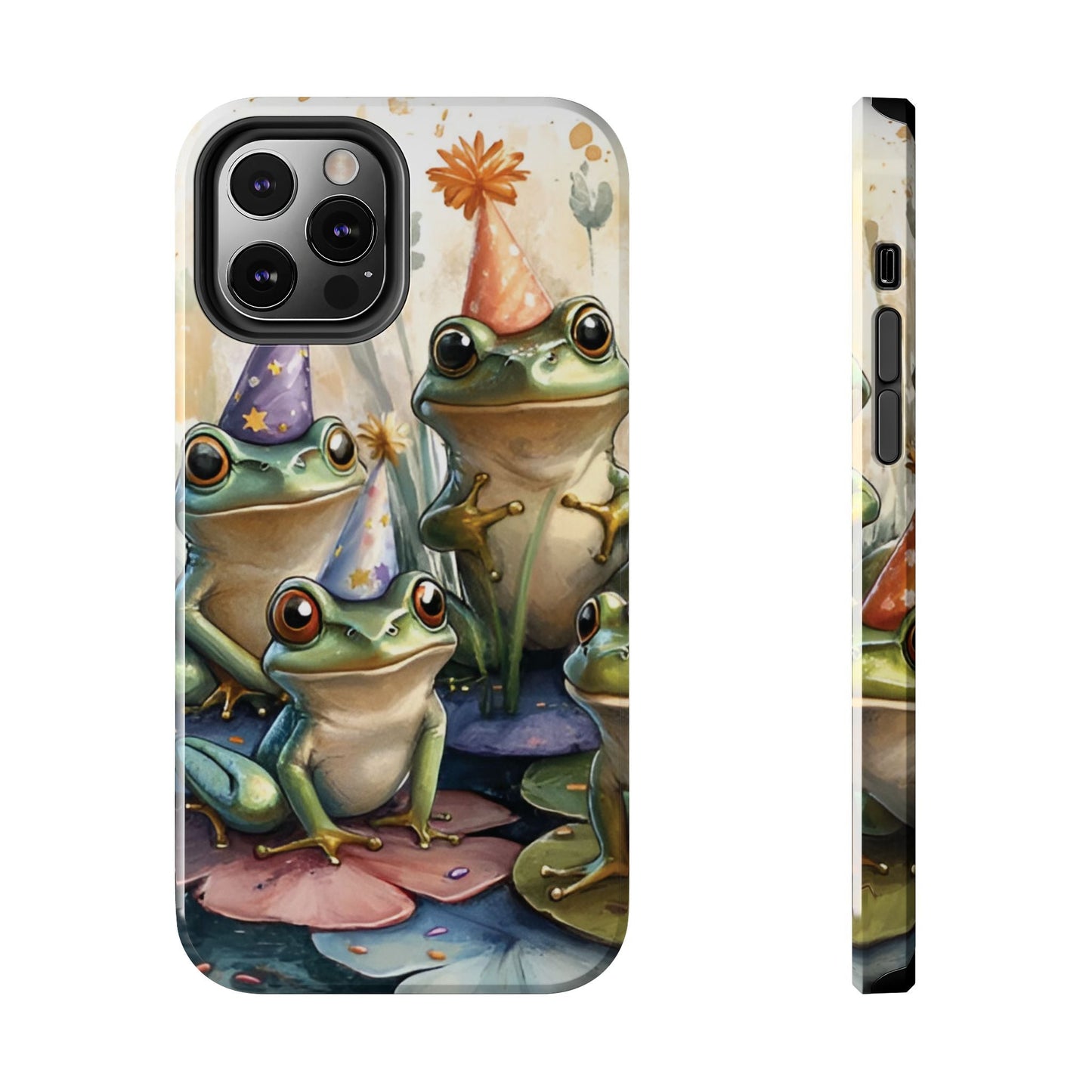 Frog Party Tough Case Designed for iphone - Ruppy's Creations