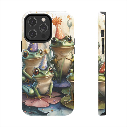 Frog Party Tough Case Designed for iphone - Ruppy's Creations
