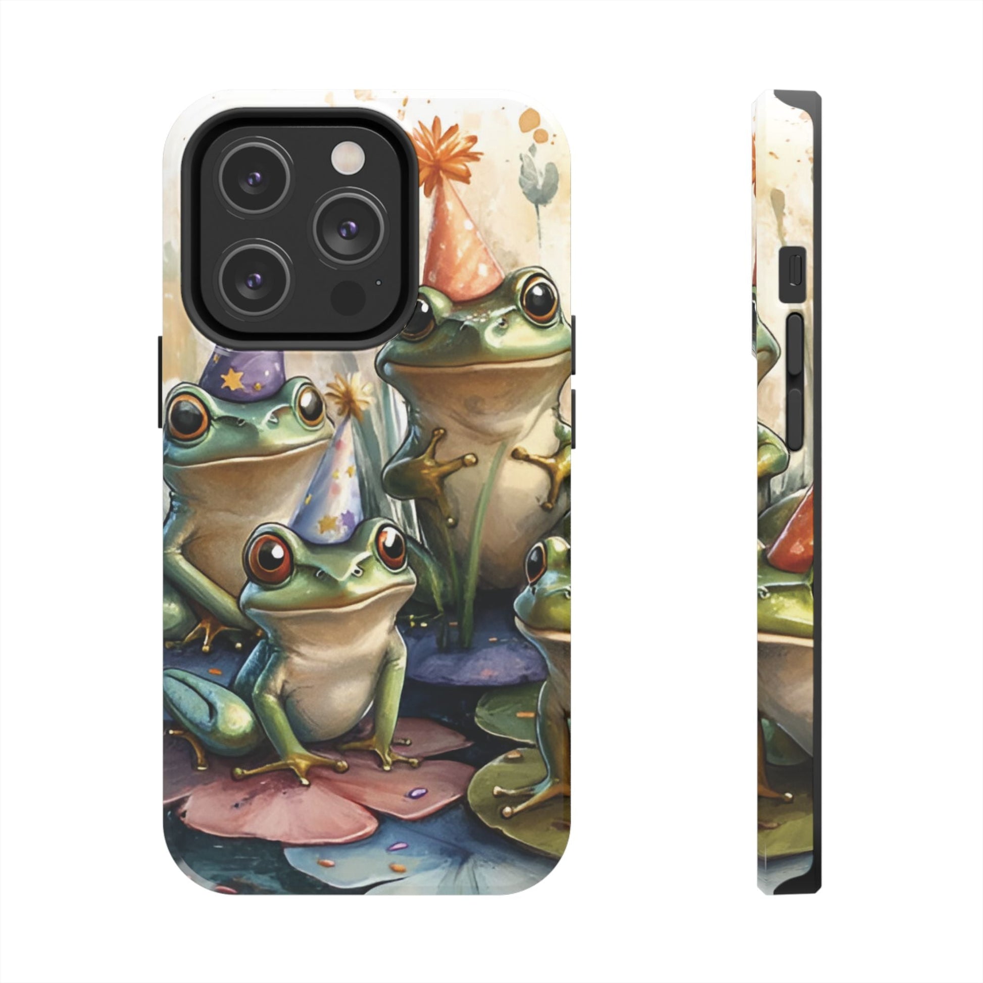 Frog Party Tough Case Designed for iphone - Ruppy's Creations