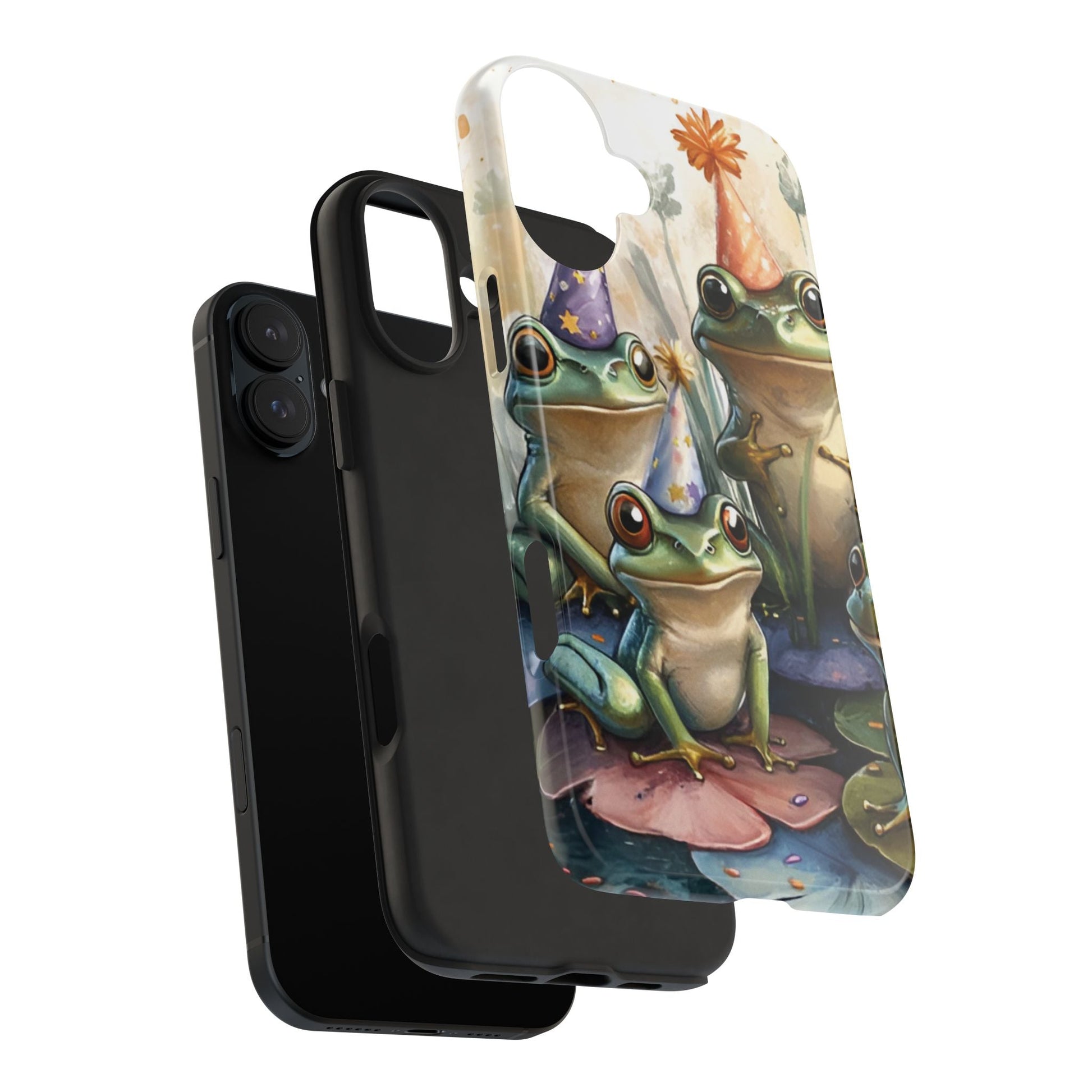 Frog Party Tough Case Designed for iphone - Ruppy's Creations