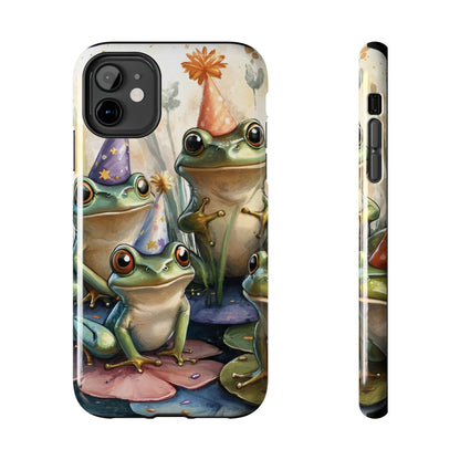 Frog Party Tough Case Designed for iphone - Ruppy's Creations