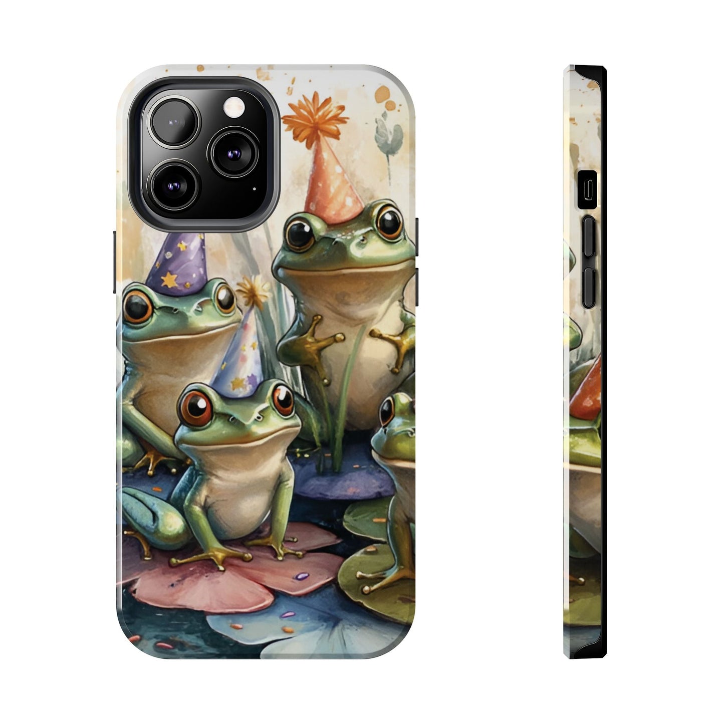 Frog Party Tough Case Designed for iphone - Ruppy's Creations