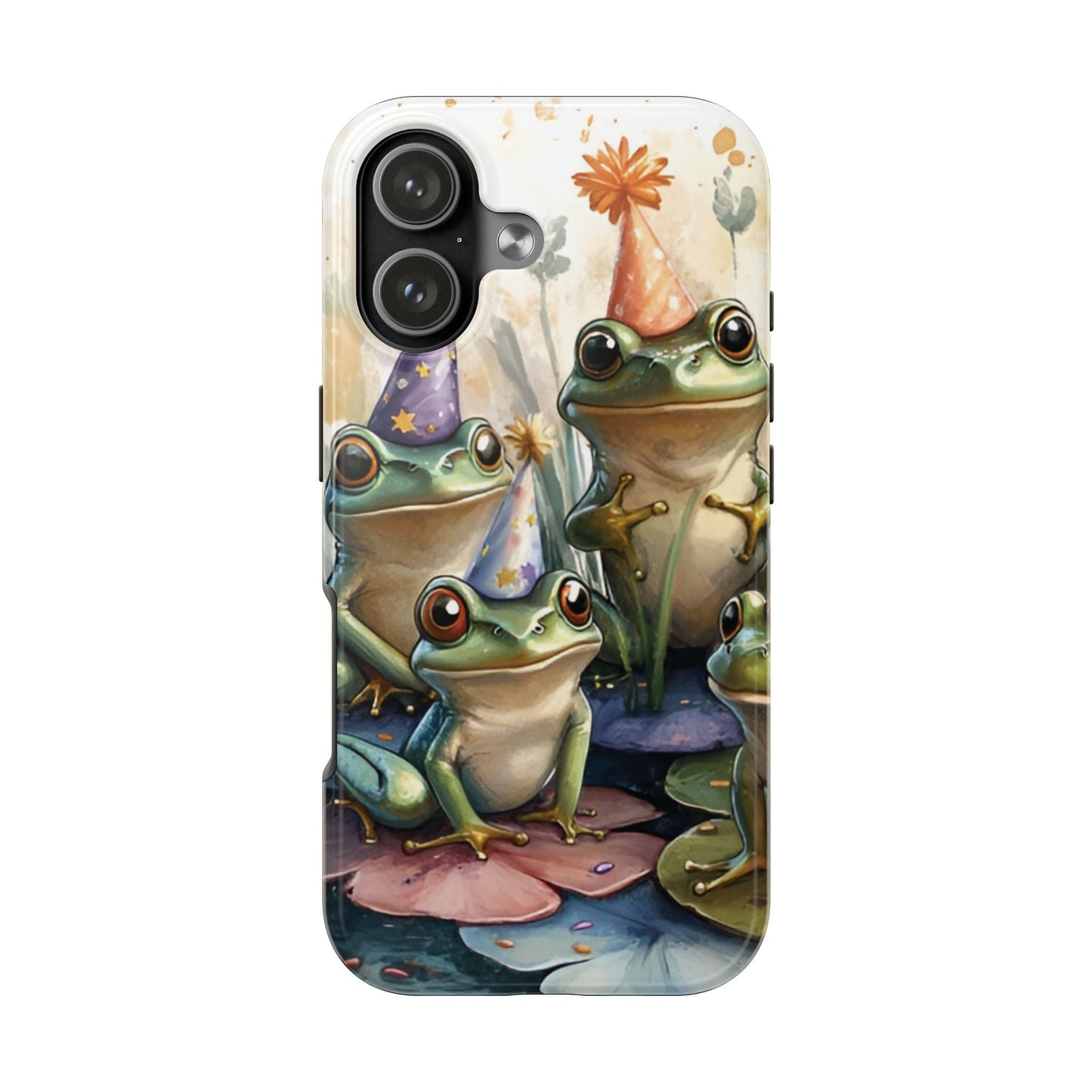 Frog Party Tough Case Designed for iphone - Ruppy's Creations