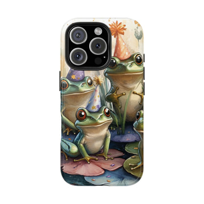 Frog Party Tough Case Designed for iphone - Ruppy's Creations