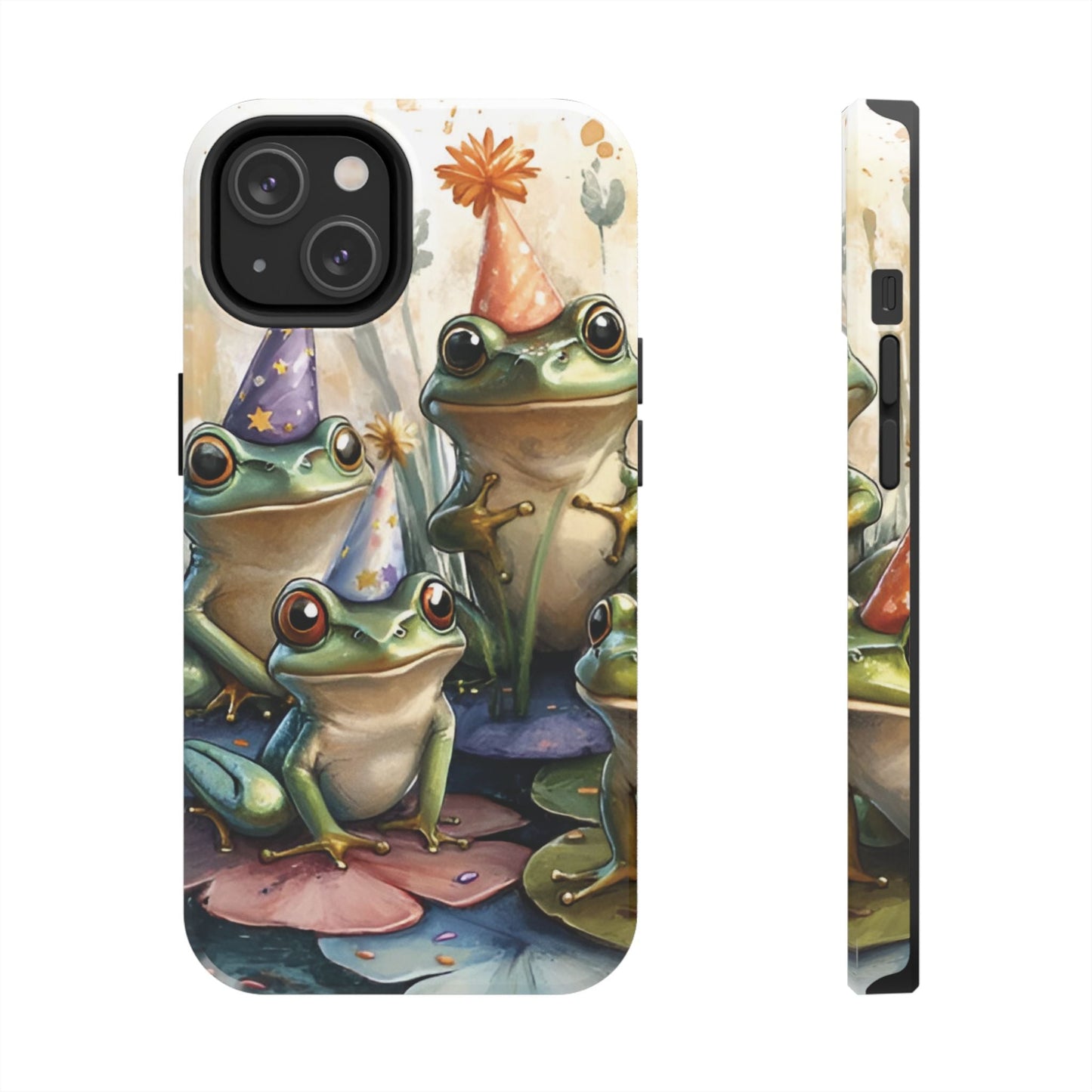 Frog Party Tough Case Designed for iphone - Ruppy's Creations