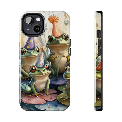 Frog Party Tough Case Designed for iphone - Ruppy's Creations