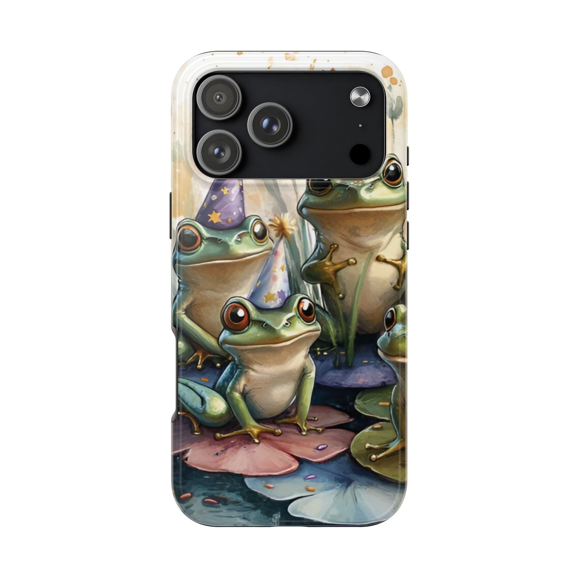 Frog Party Tough Case Designed for iphone - Ruppy's Creations