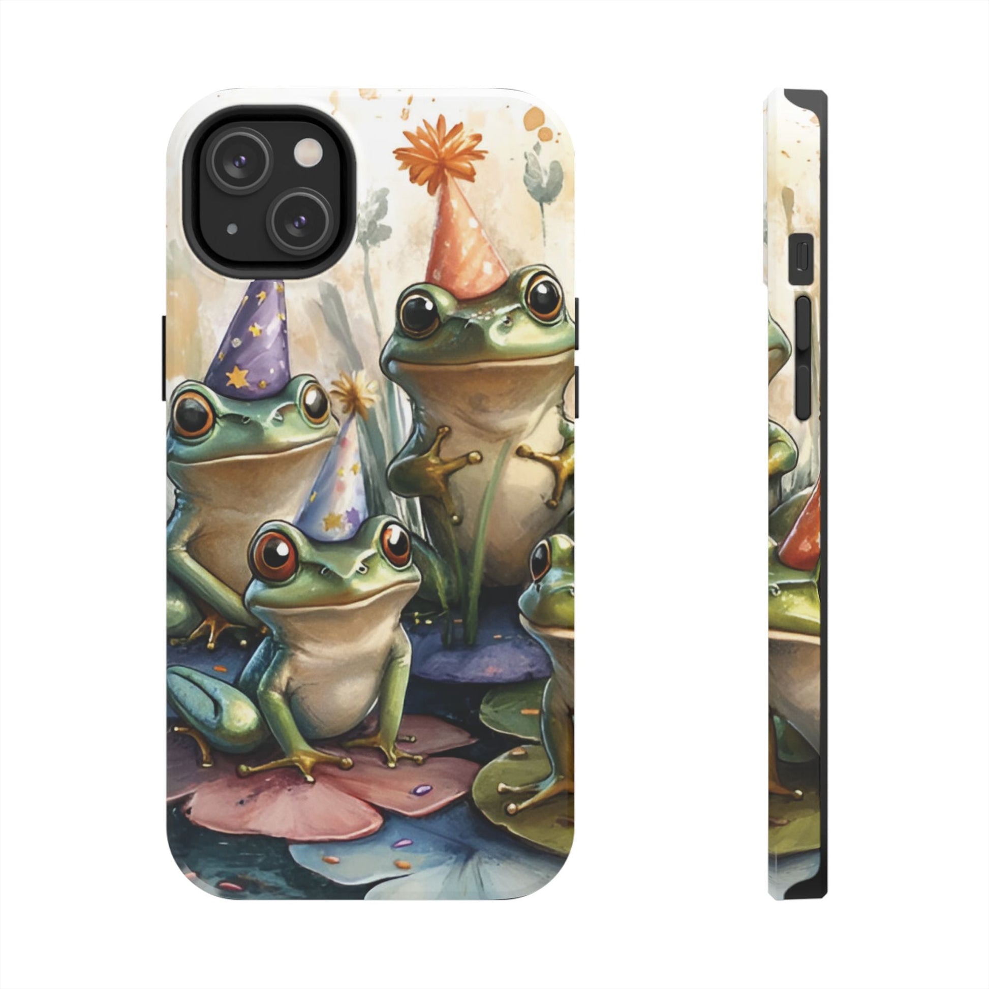 Frog Party Tough Case Designed for iphone - Ruppy's Creations