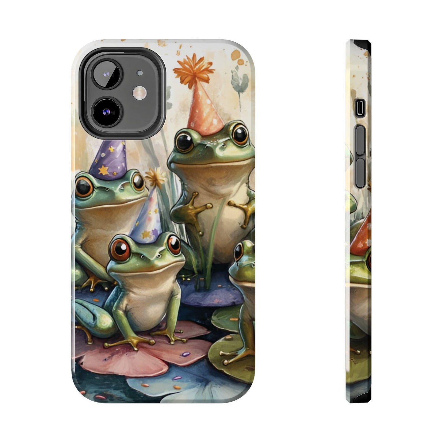 Frog Party Tough Case Designed for iphone - Ruppy's Creations