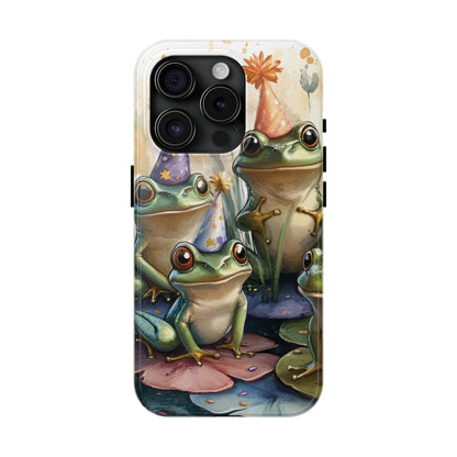 Frog Party Tough Case Designed for iphone - Ruppy's Creations