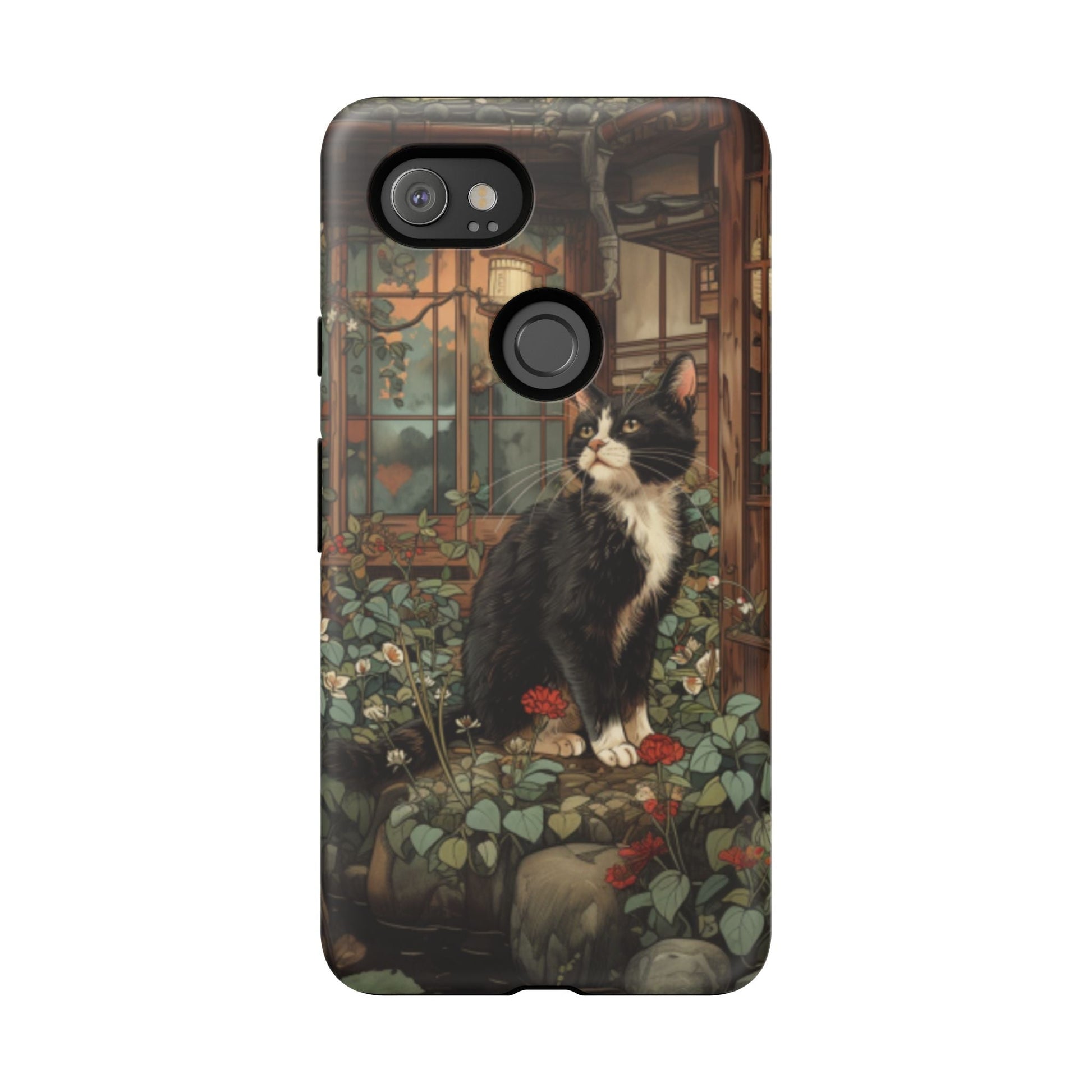 Garden Cat Tough Cell Case - Ruppy's Creations