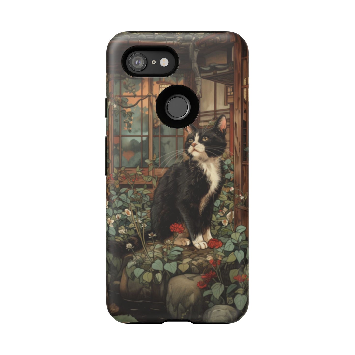 Garden Cat Tough Cell Case - Ruppy's Creations