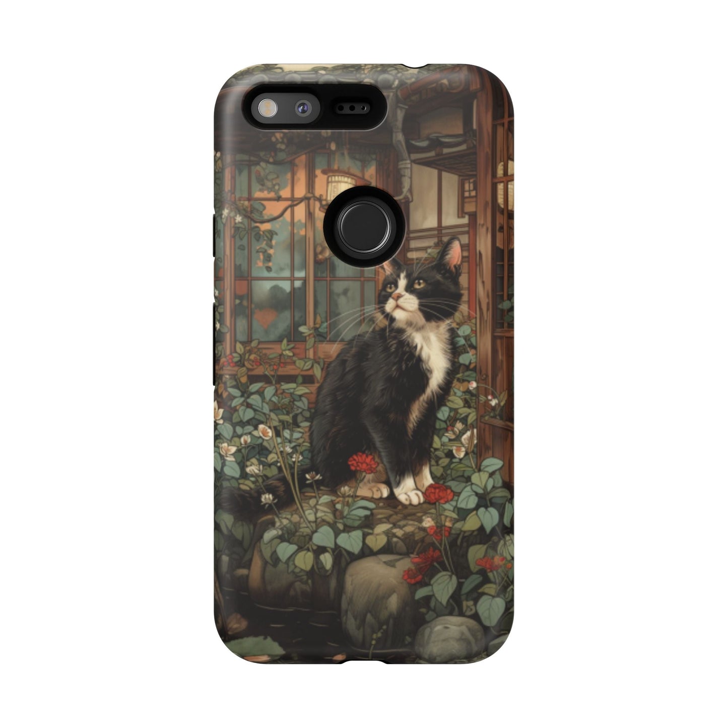 Garden Cat Tough Cell Case - Ruppy's Creations