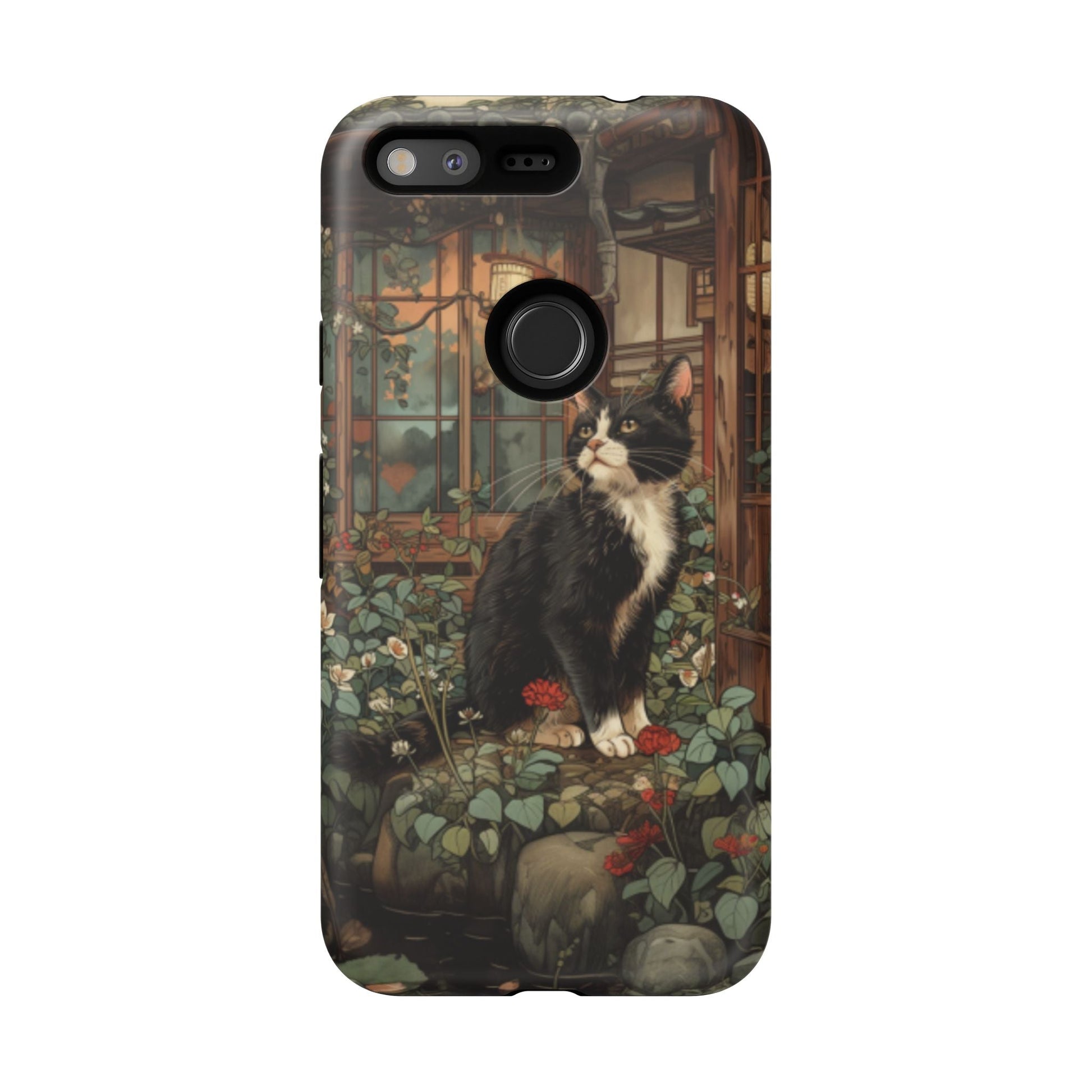 Garden Cat Tough Cell Case - Ruppy's Creations