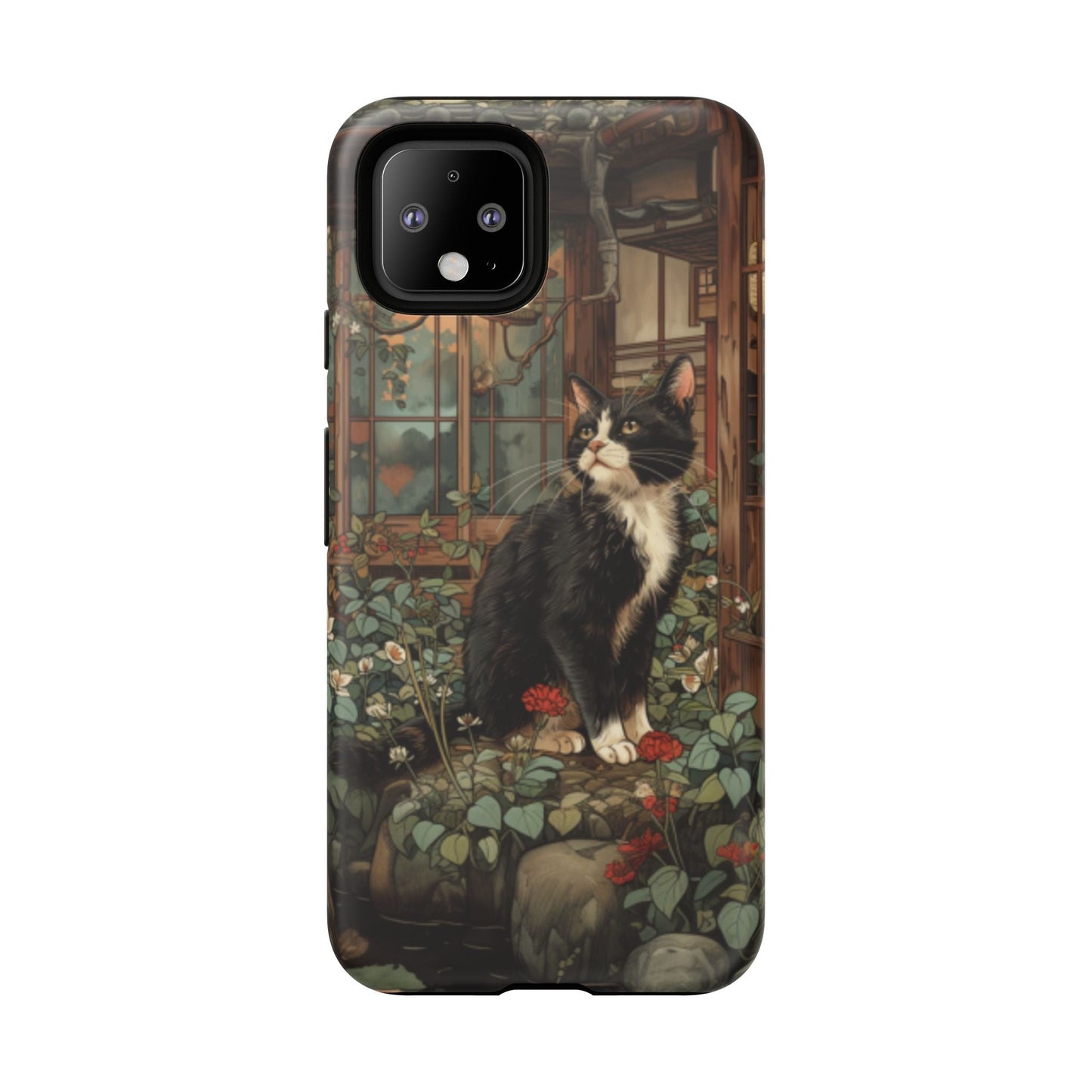 Garden Cat Tough Cell Case - Ruppy's Creations