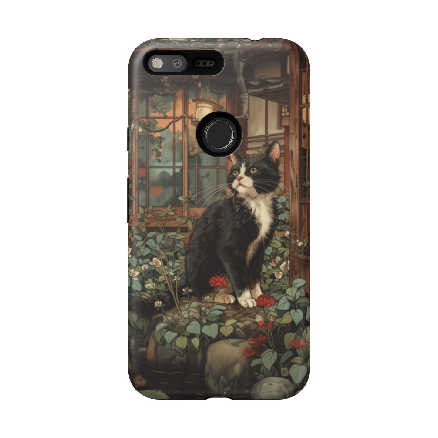 Garden Cat Tough Cell Case - Ruppy's Creations