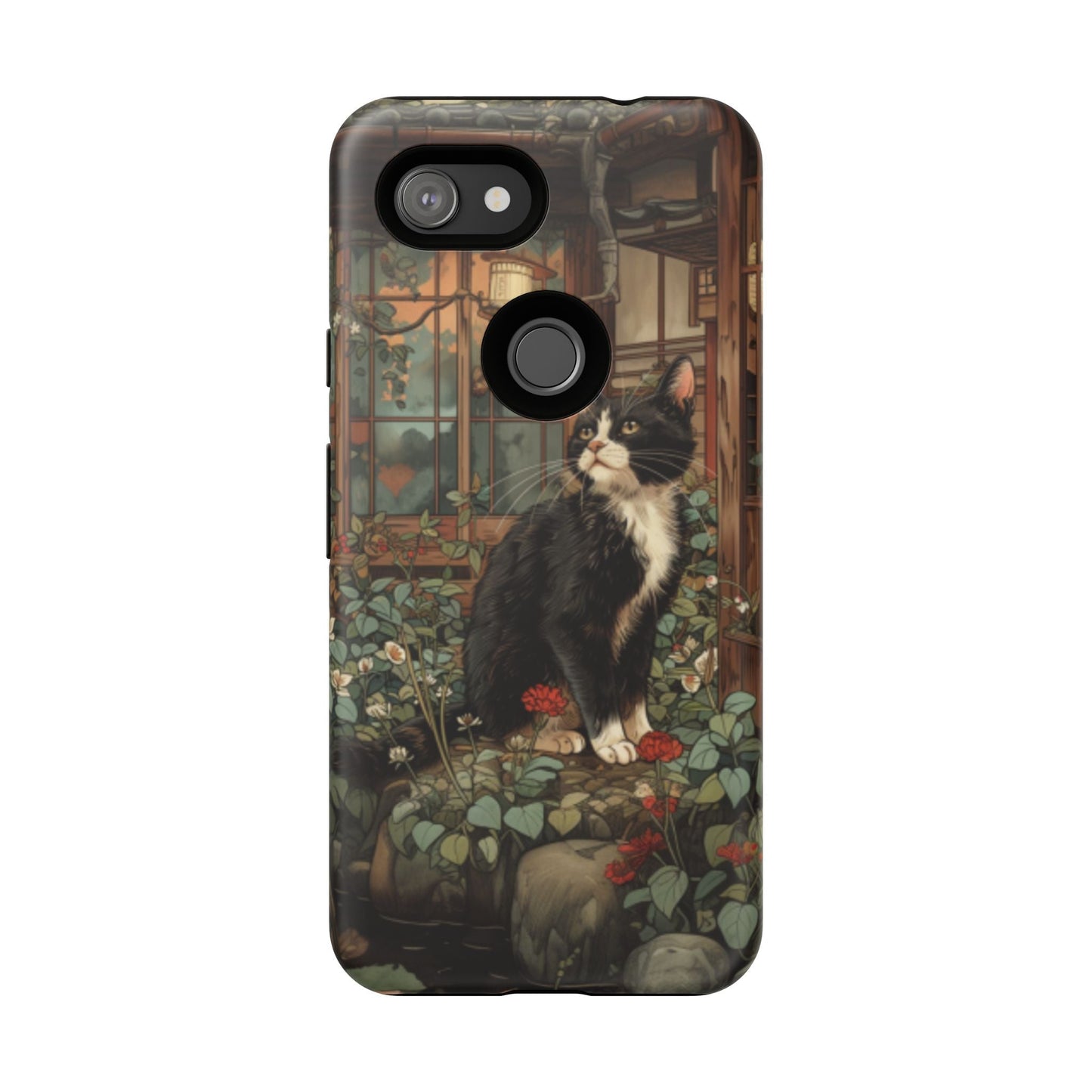 Garden Cat Tough Cell Case - Ruppy's Creations