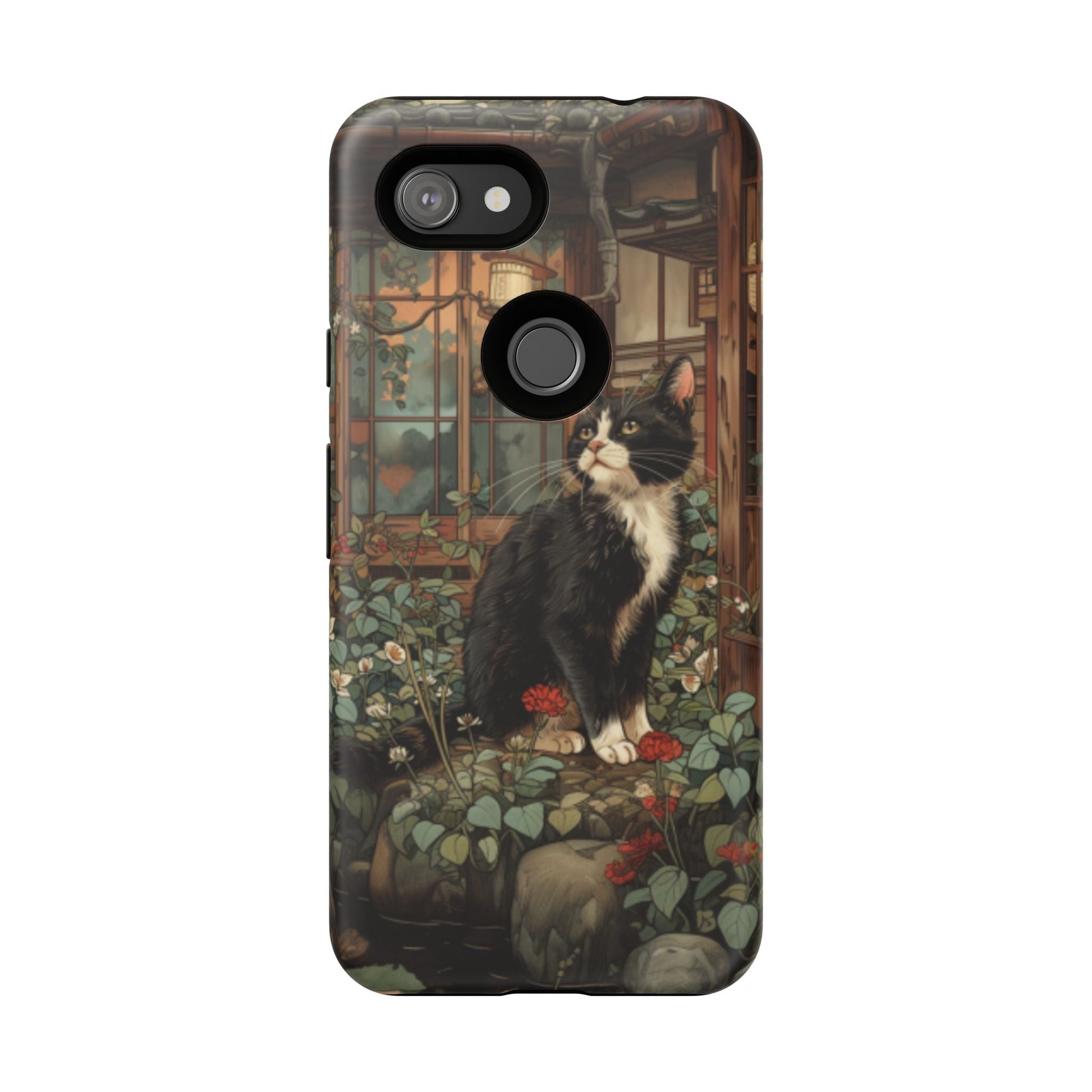 Garden Cat Tough Cell Case - Ruppy's Creations