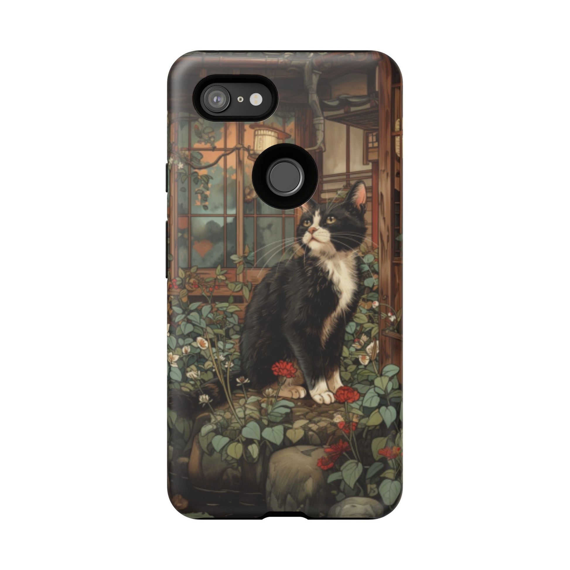 Garden Cat Tough Cell Case - Ruppy's Creations