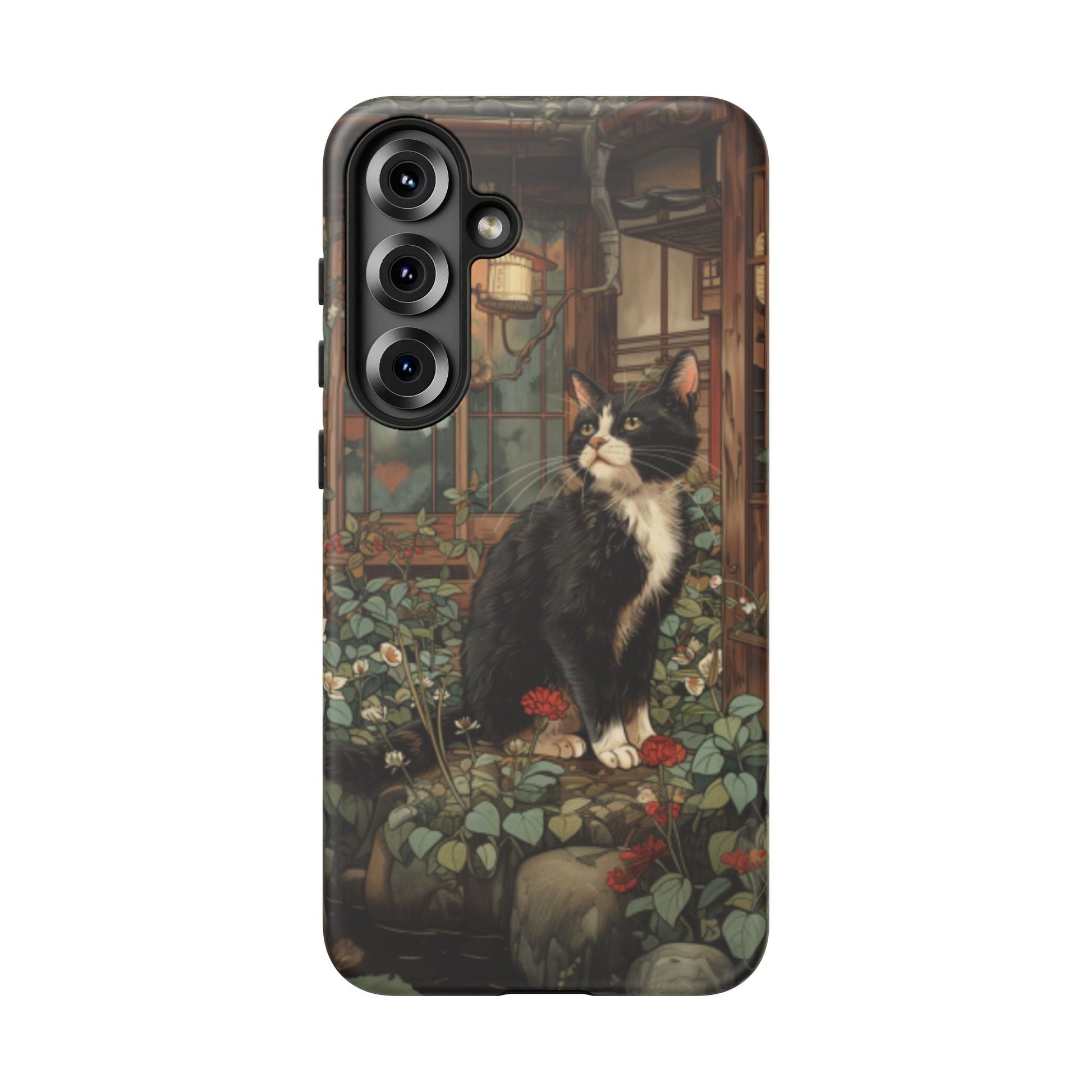 Garden Cat Tough Cell Case - Ruppy's Creations