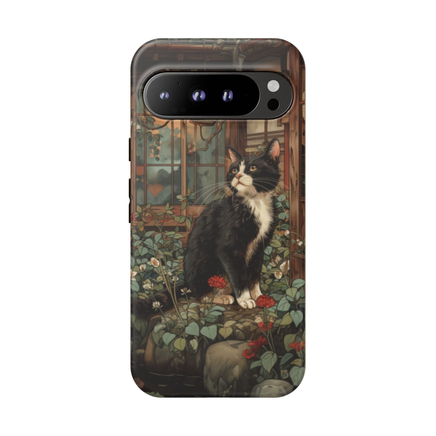 Garden Cat Tough Cell Case - Ruppy's Creations