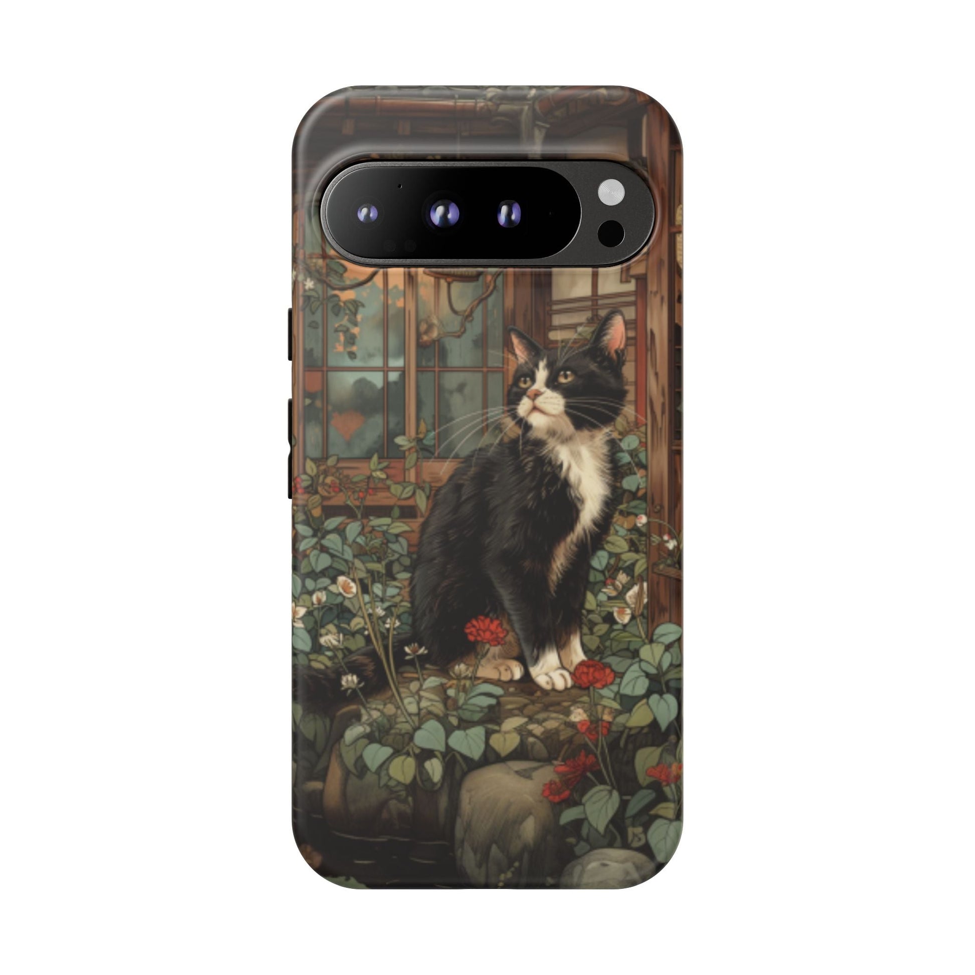 Garden Cat Tough Cell Case - Ruppy's Creations